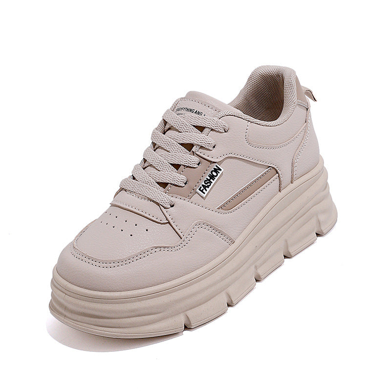 Damen elegante Chunky Sneakers mit dämpfendem Fußbett EB