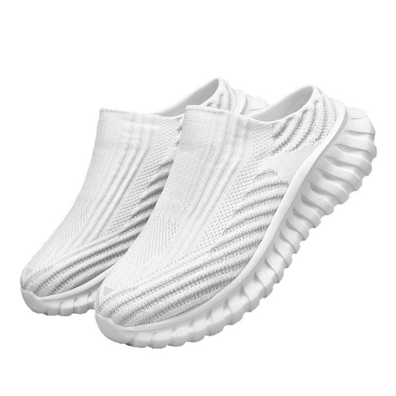 Damen Komfortable Slip-On Sneakers mit flexibler Sohle EB