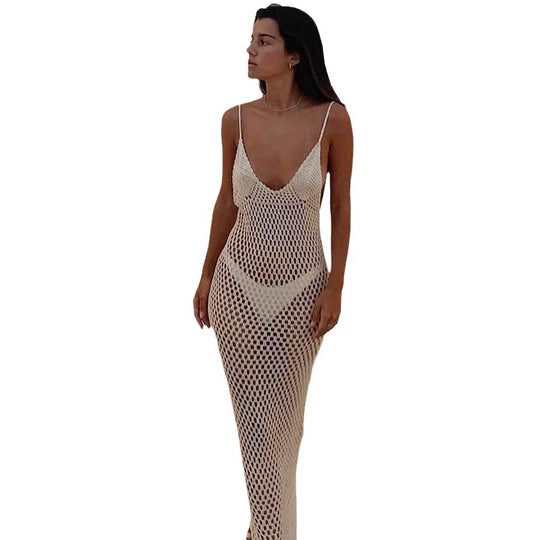 Damen eleganter Häkel-Strandwidder EB