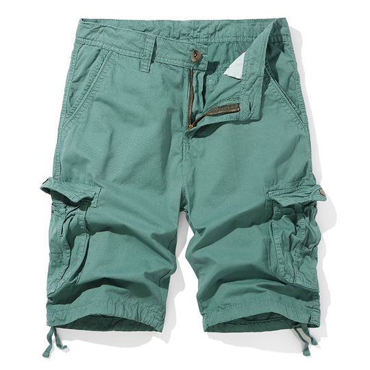 Herren Cargo-Shorts mit praktischen Taschen und verstellbarem Kordelzug EB