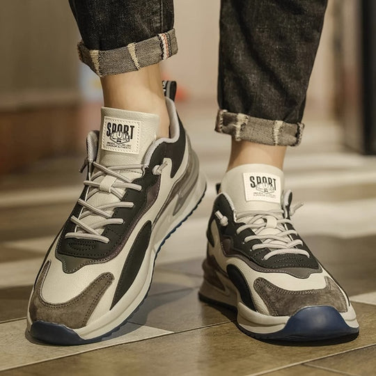 Damen Sportliche Sneakers mit hochwertigem Obermaterial und dämpfendem Sohlenkomfort EB