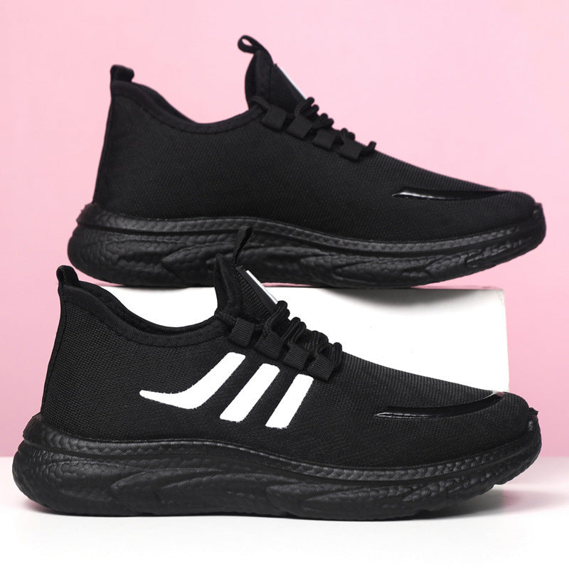 Damen Sportliche Sneakers mit flexibler Sohle und atmungsaktivem Obermaterial EB
