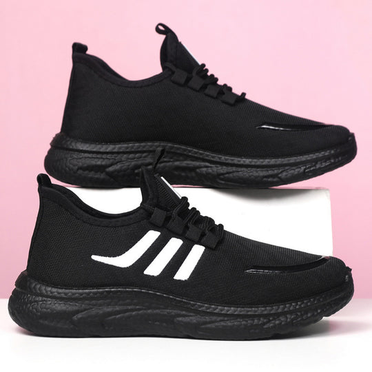 Damen Sportliche Sneakers mit flexibler Sohle und atmungsaktivem Obermaterial EB