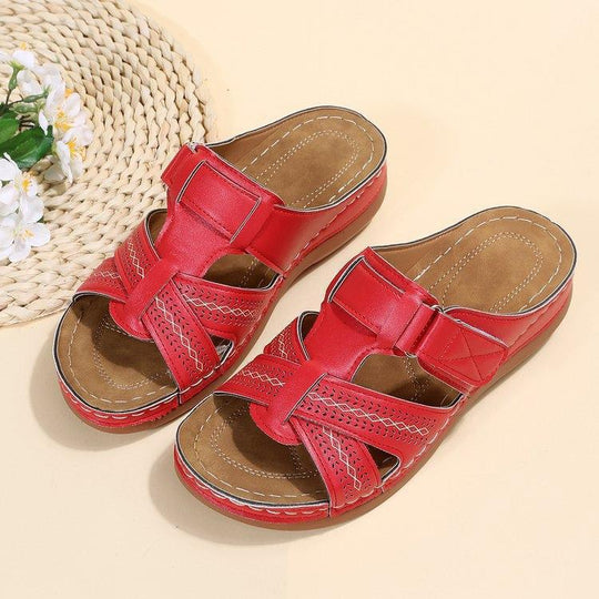 Damen bequeme Clogs mit verstellbarem Riemen und ergonomischem Fußbett EB