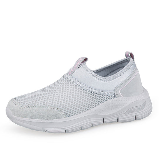 Damen Atmungsaktive Slip-On Sneakers mit ergonomischem Design EB