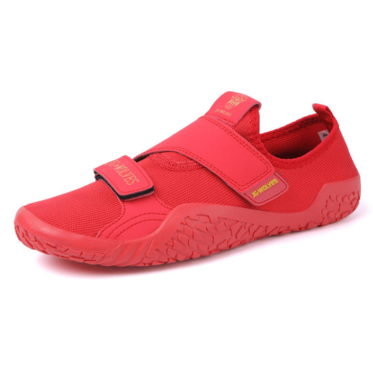 Damen Flexible Freizeitschuhe mit praktischem Klettverschluss EB