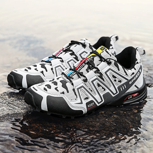 Damen Trail-Running-Schuhe mit stabiler Sohle und atmungsaktivem Obermaterial EB