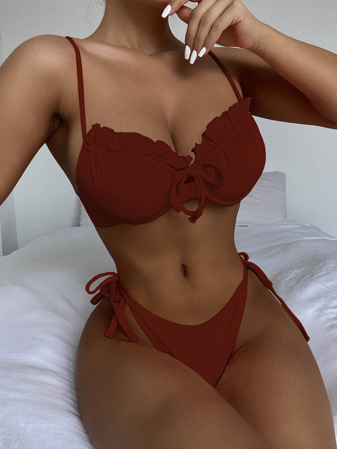 Damen Raffiniertes Bikini-Set EB