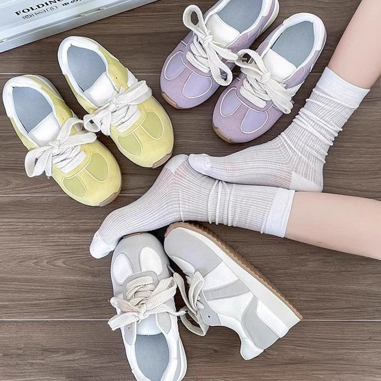 Damen Sportliche Sneakers mit ergonomischer Dämpfung und atmungsaktiven Einsätzen EB