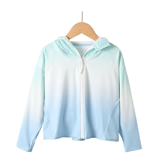 Damen Sportliche UV-Schutzjacke mit Kapuze EB