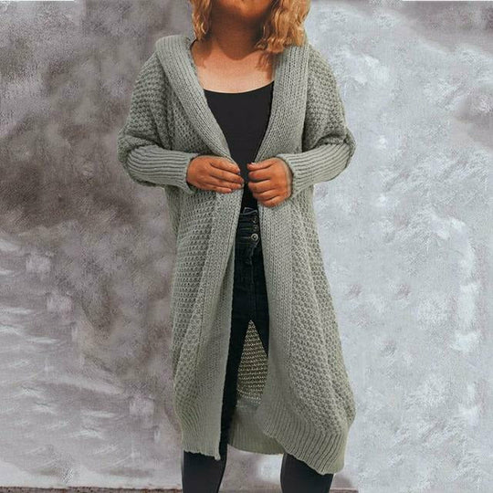 EB | Solide Lange Strickjacke