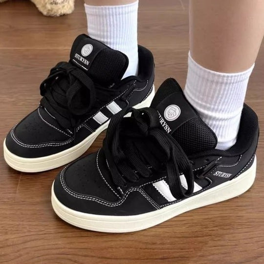Damen Sportliche Sneakers mit atmungsaktiver Mesh-Oberfläche und bequemer Dämpfung EB