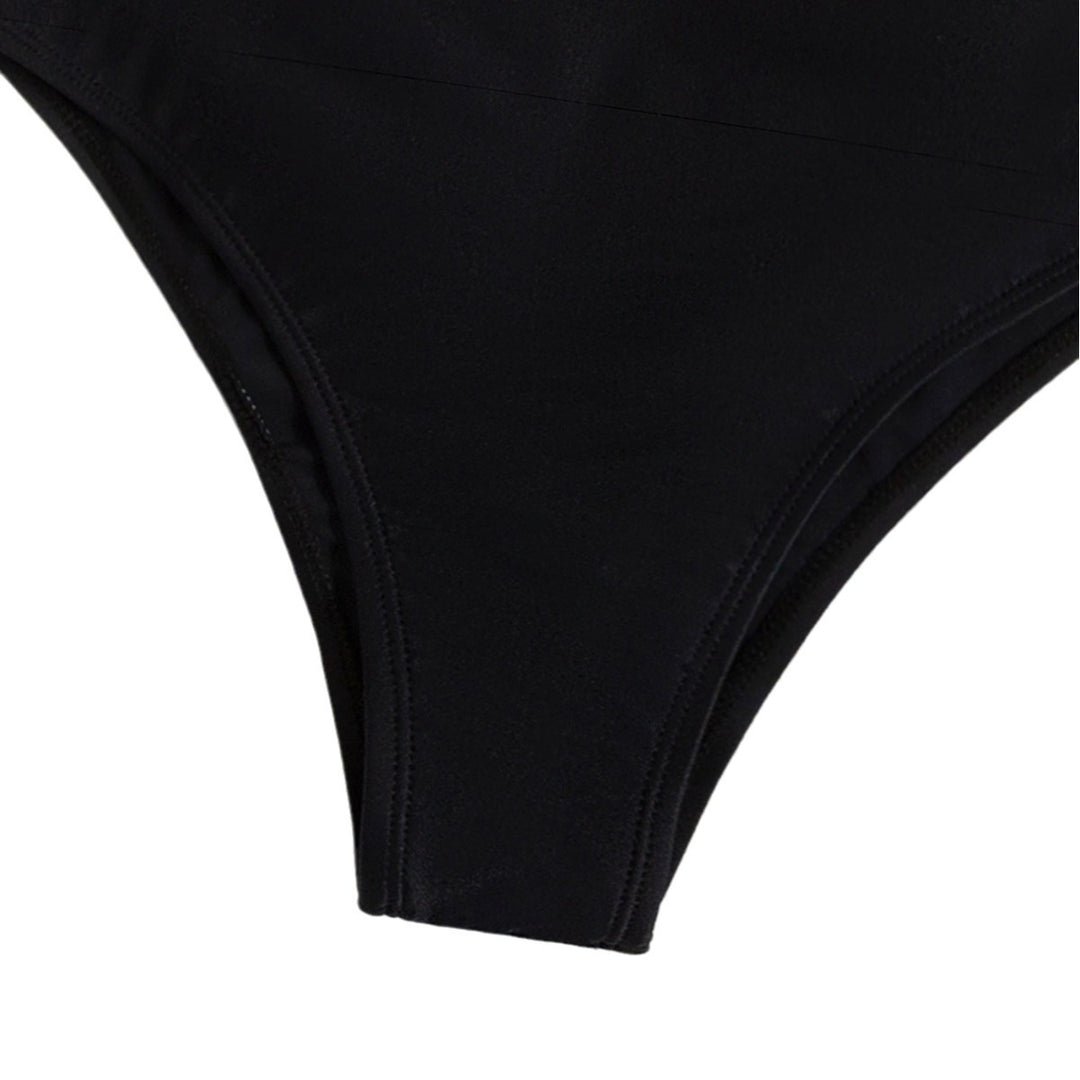 Damen Bustier-Badeanzug mit Kontrastdesign EB