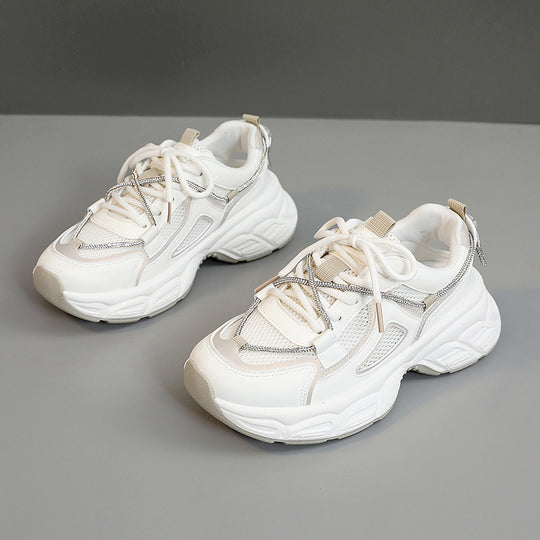 Damen Sportliche Sneakers mit modernem Design und dämpfender Sohle EB