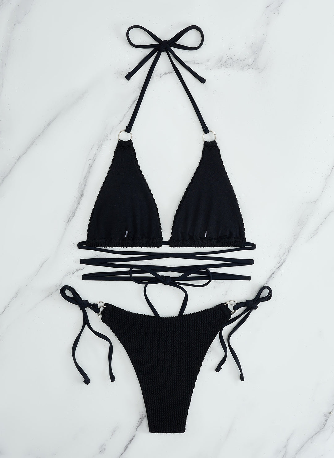 Damen Bikiniset mit verspieltem Schmetterlingsdesign EB