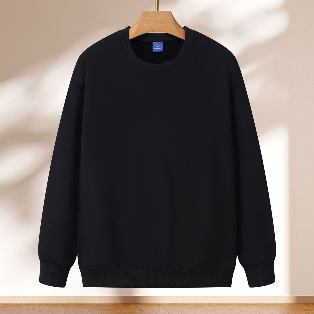 Damen lässiges Sweatshirt mit breiten Schultern und weichem Innenfutter EB