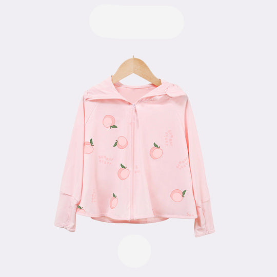 Kinder UV-Schutzjacke mit Kapuze und atmungsaktiven Eigenschaften EB