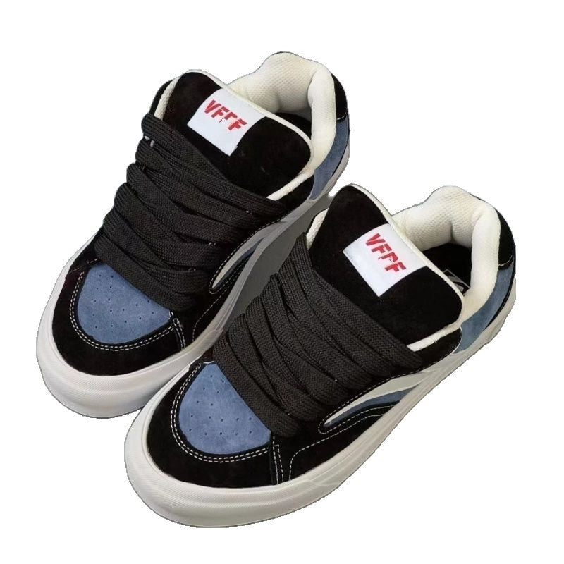 Damen sportive Sneakers im Retro-Stil mit weichem Innenfutter EB