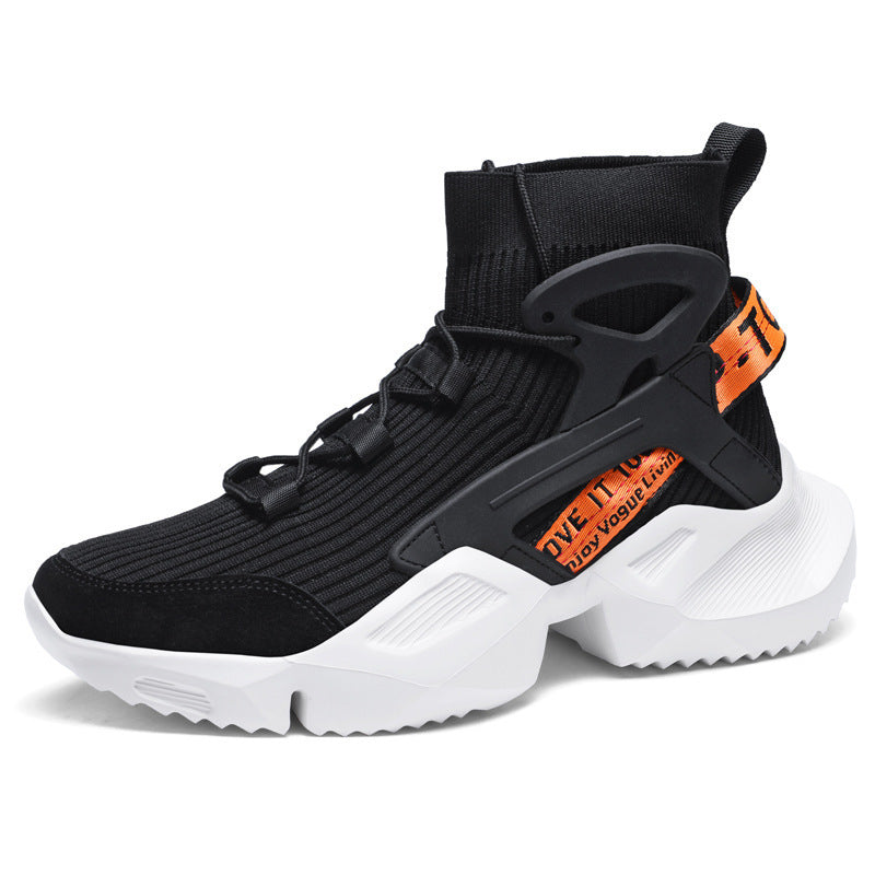 Damen Hohe Strick-Sneaker mit stabilisierenden Sohlen von EB