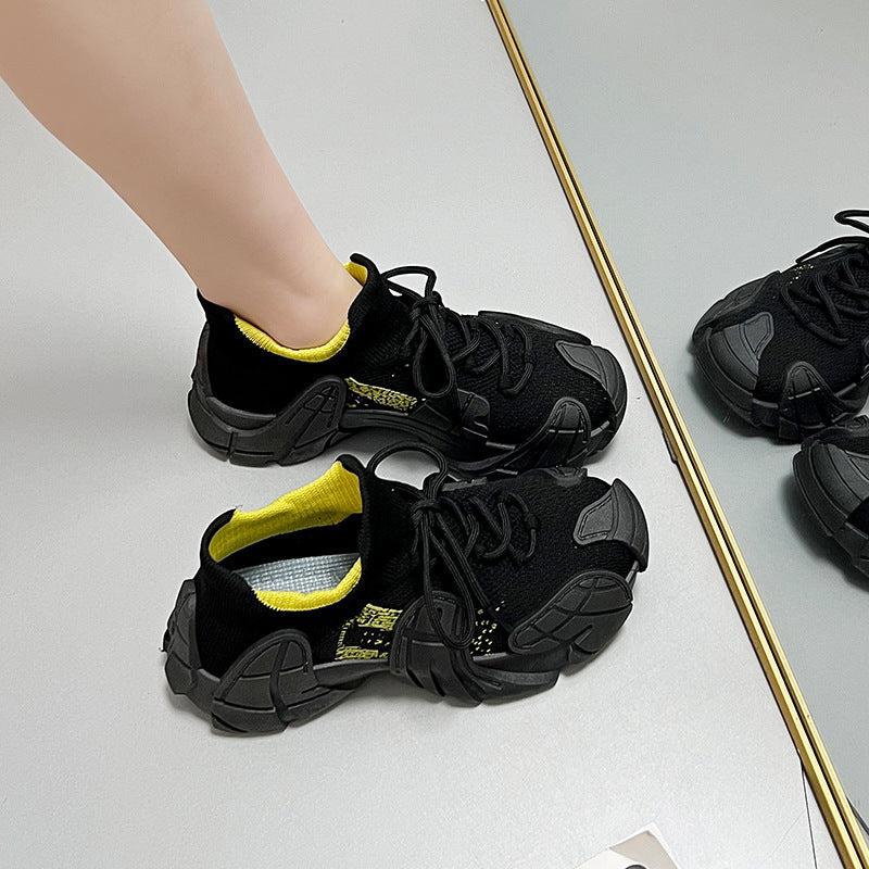 Damen sportliche Lauf-Sneaker mit dämpfender Sohle und flexiblem Design EB