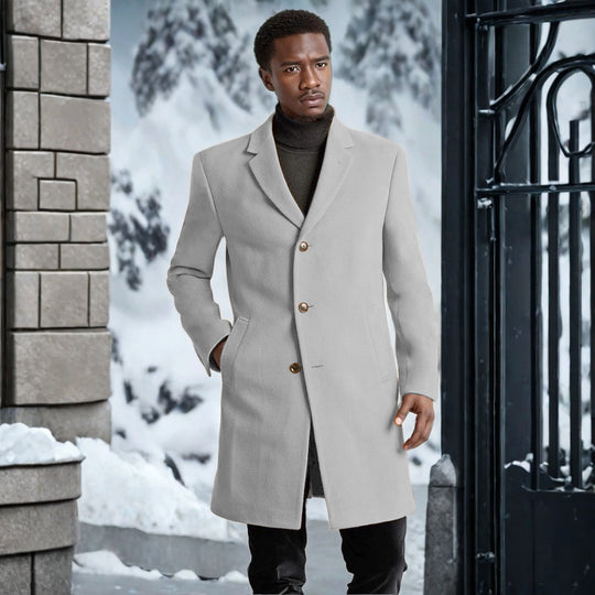 Herren eleganter Langmantel EB