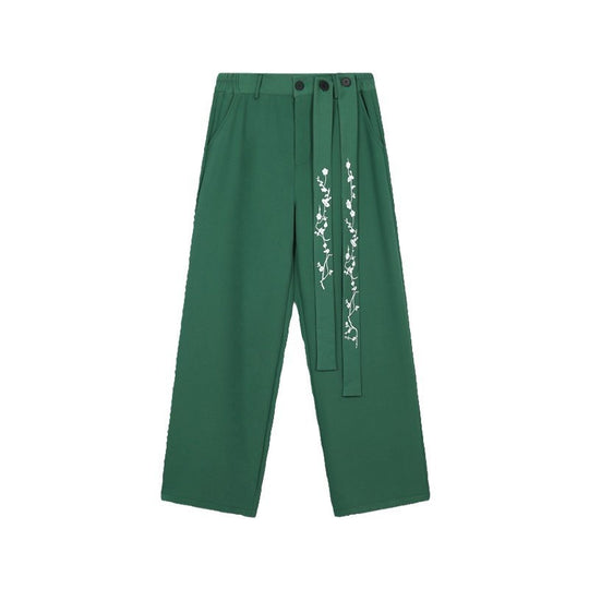 Damen Stylisches Oversized-Hemd mit feiner Stickerei und eleganten Ärmeln EB