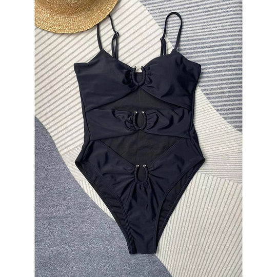Damen Bikinis mit modischen Ringen EB