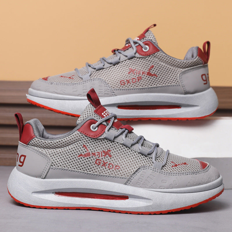 Herren Sportliche Sneakers mit stoßdämpfender Technologie und atmungsaktivem Obermaterial EB