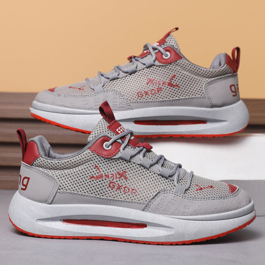 Herren Sportliche Sneakers mit stoßdämpfender Technologie und atmungsaktivem Obermaterial EB