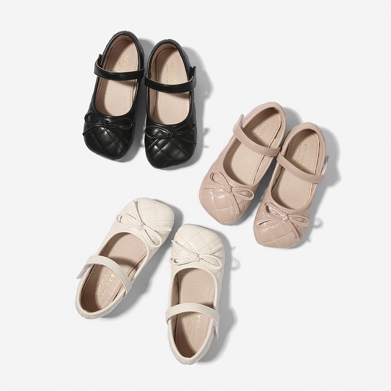 Damen Ballerina Schuhe mit dekorativer Schleifenapplikation EB
