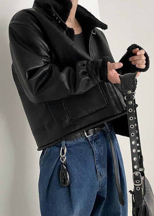 EB | Kunstleder Fliegerjacke