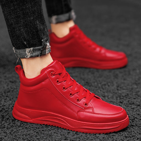 Damen Sneakers aus hochwertigem Kunstleder mit gepolsterter Sohle EB