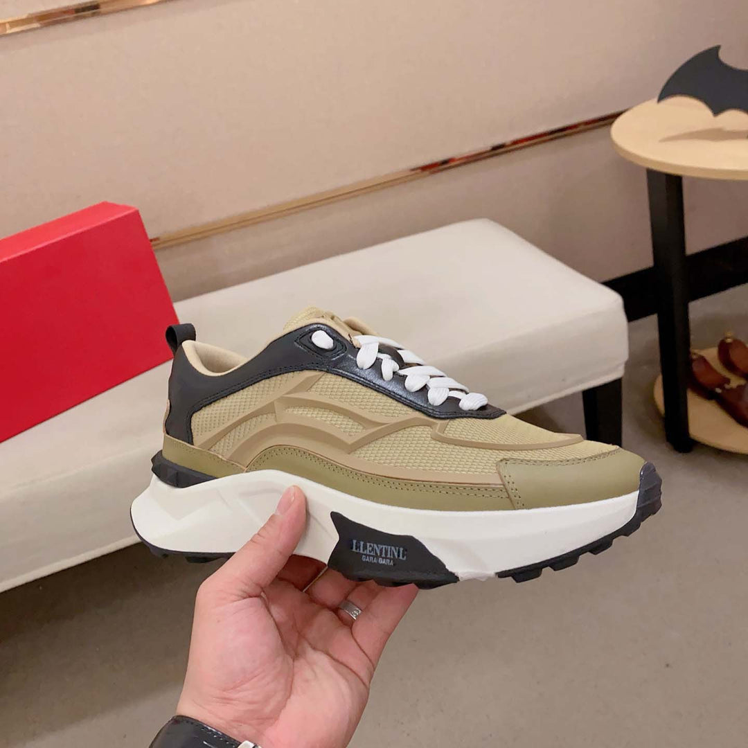 Damen Sportliche Sneakers mit gepolsterter Laufsohle und atmungsaktivem Obermaterial von EB