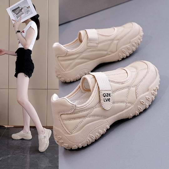 Damen Sportliche Sneakers mit rutschfestem Design und elastischem Verschlusssystem EB