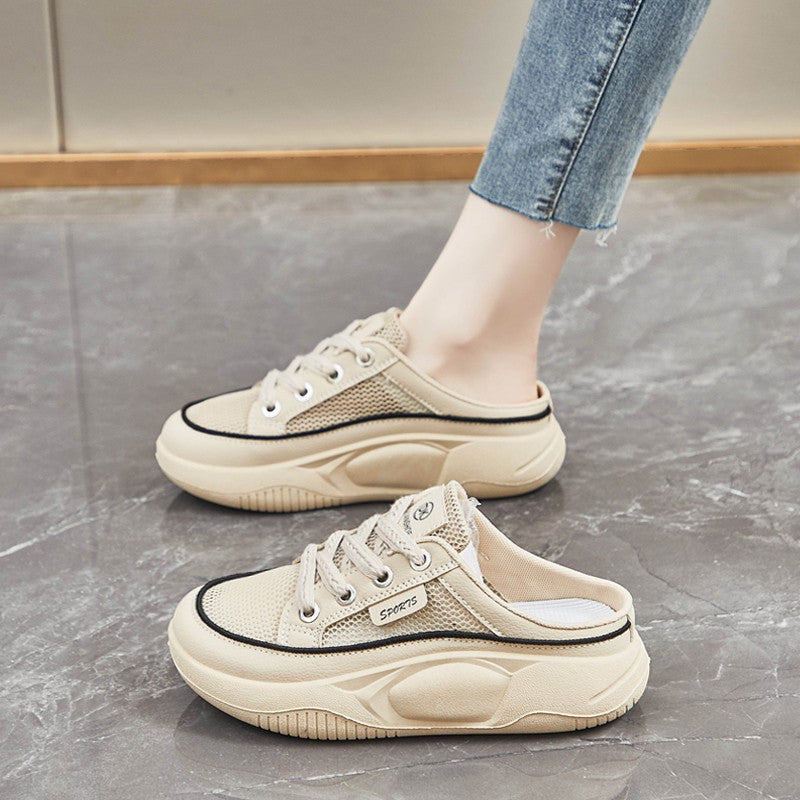 Damen Sportliche Sneakers mit atmungsaktiver Mesh-Oberfläche und komfortablem Dämpfungssystem EB