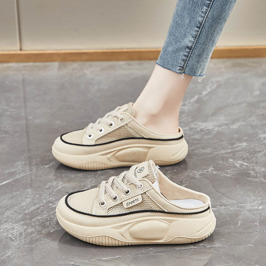 Damen Sportliche Sneakers mit atmungsaktiver Mesh-Oberfläche und komfortablem Dämpfungssystem EB