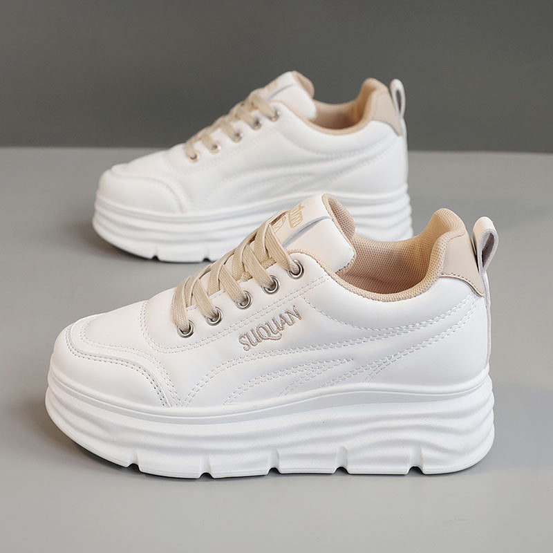 Damen Mode Sneakers mit dämpfender Laufsohle und atmungsaktivem Obermaterial EB