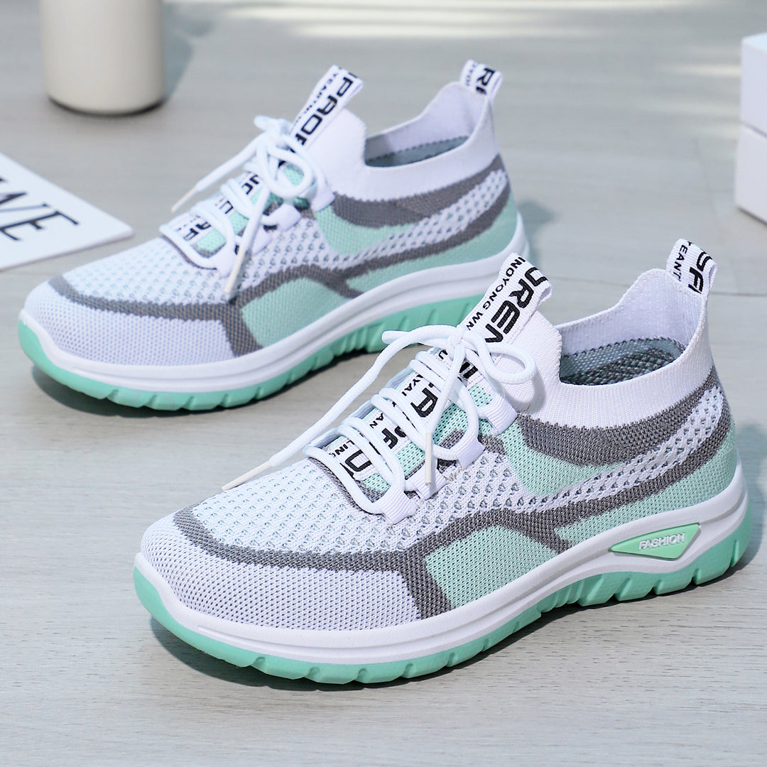 Damen Hochwertige und bequeme Laufschuhe mit atmungsaktiver Netzstruktur EB