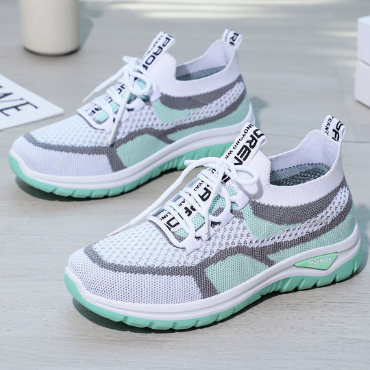 Damen Hochwertige und bequeme Laufschuhe mit atmungsaktiver Netzstruktur EB