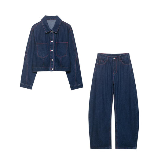 Damen Weite Jeans im lässigen Schnitt EB