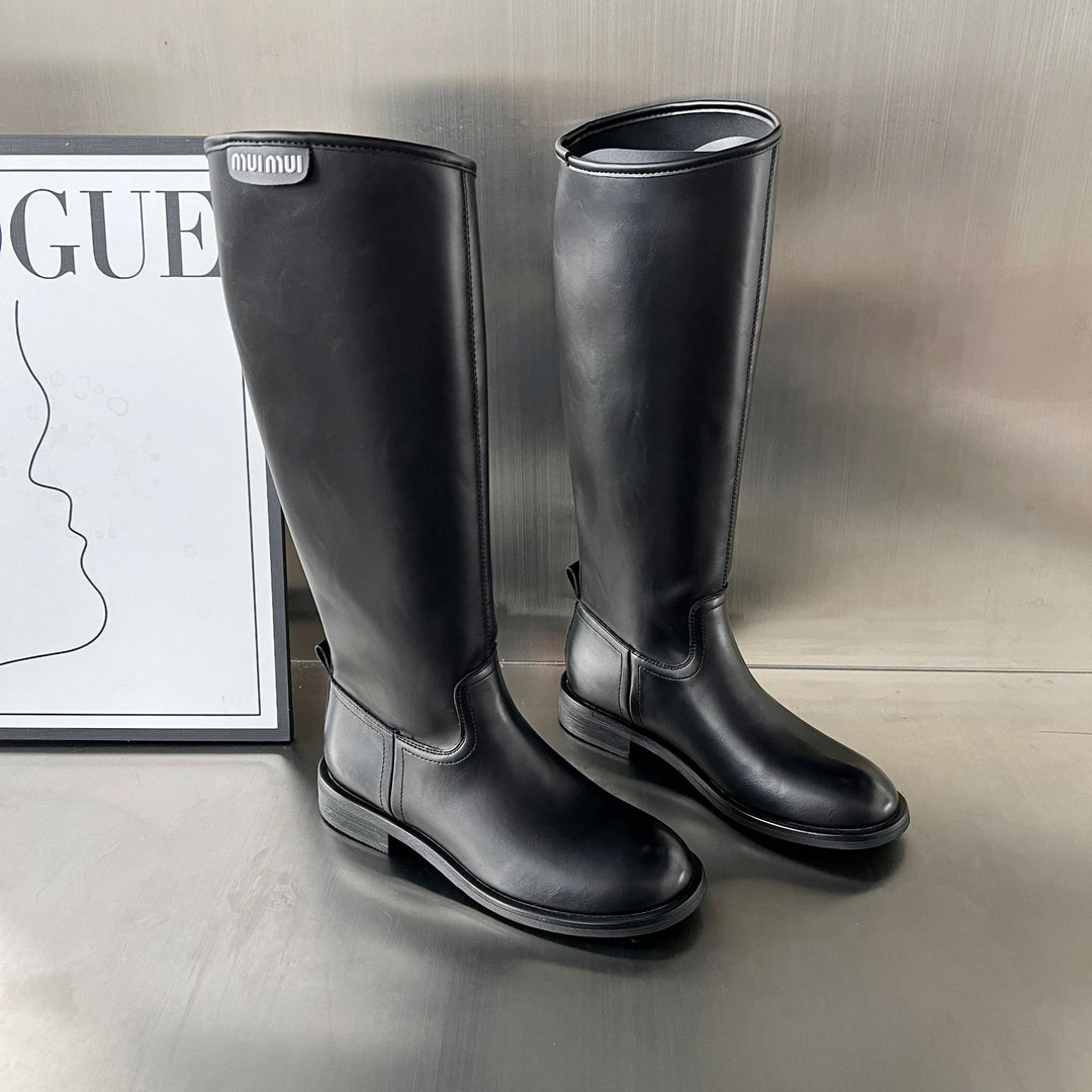 Damen Hochwertige Wasserfeste Stiefel mit Elegantem Design EB