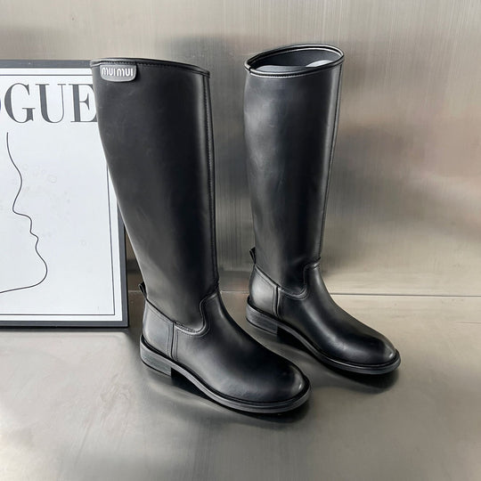 Damen Hochwertige Wasserfeste Stiefel mit Elegantem Design EB