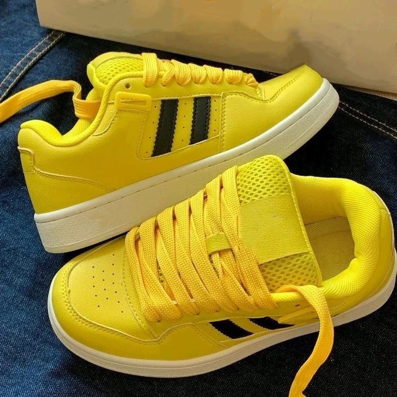 Damen Stilvolle Freizeitsneaker mit atmungsaktivem Obermaterial EB