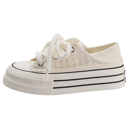 Damen Bequeme Sneakers mit trendy Plateau von EB