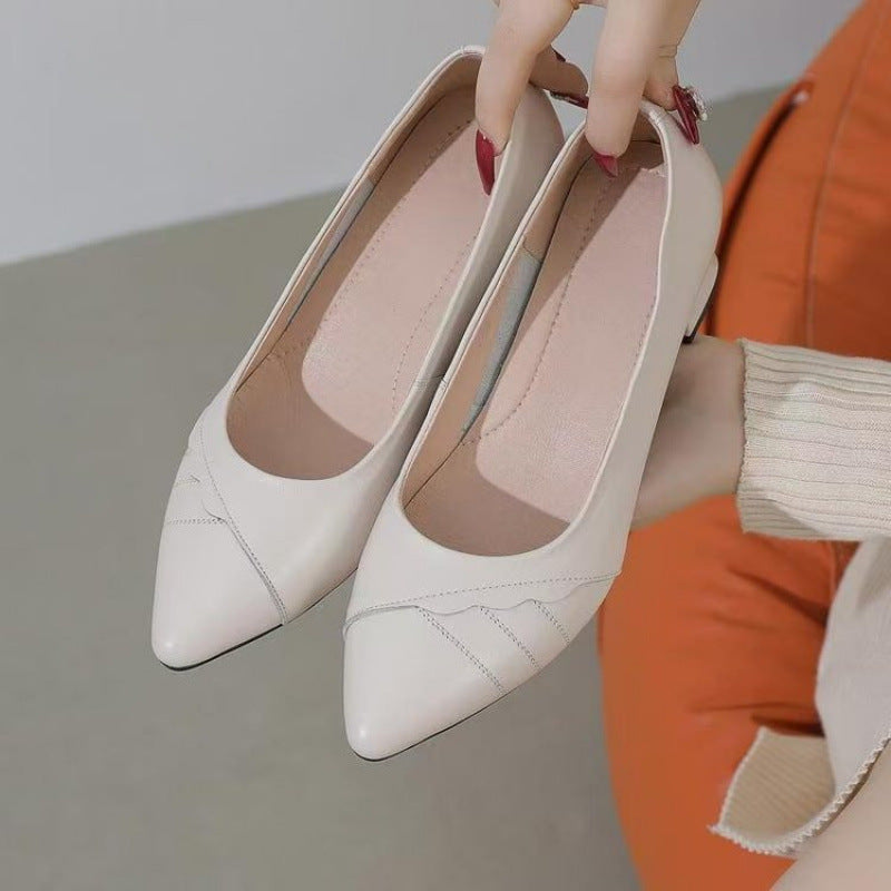 Damen Elegante Pumps mit modischem Blockabsatz und detailverliebtem Obermaterial EB