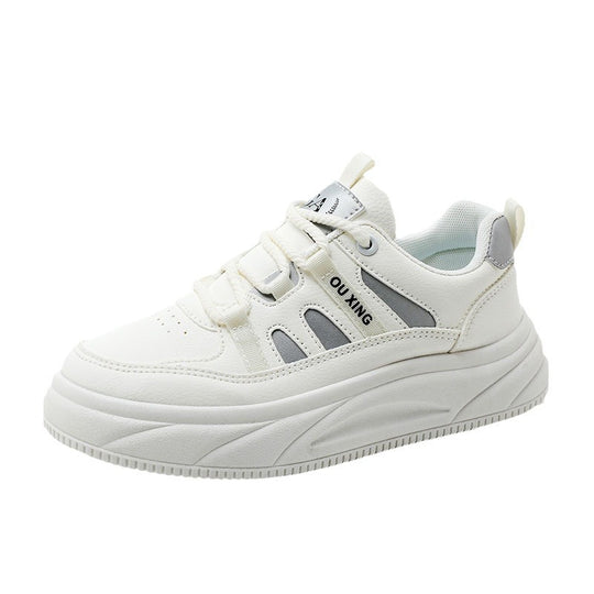 Damen Sportliche Sneakers mit dämpfender Laufsohle und atmungsaktiver Obermaterialstruktur EB