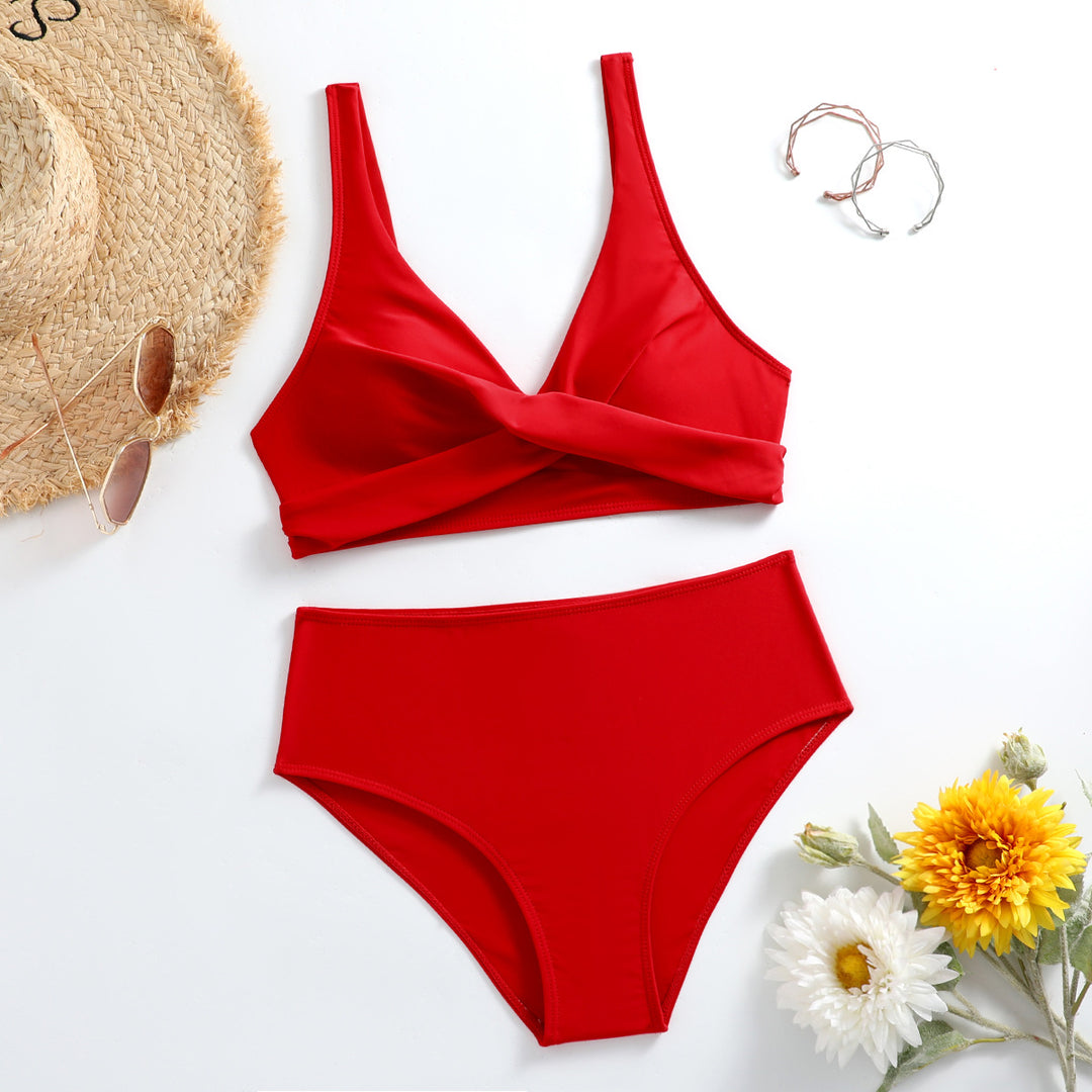 Damen Hochschnitt Bikini-Set EB