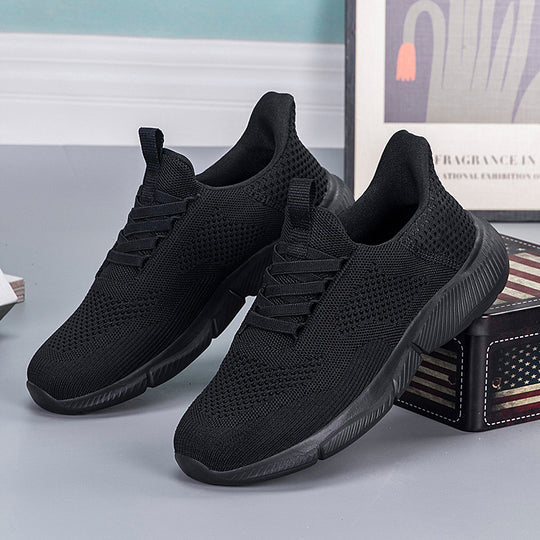 Damen Hochwertige Sport-Sneaker mit atmungsaktivem Obermaterial und elastischem Einstieg EB