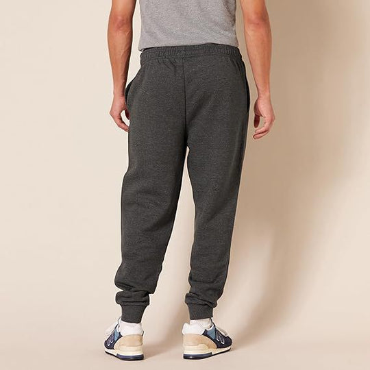 Herren nan komfortable Relax-Jogginghose mit elastischem Komfortbund, schmal zulaufendem Bein und gerippten Knöchelbündchen EB