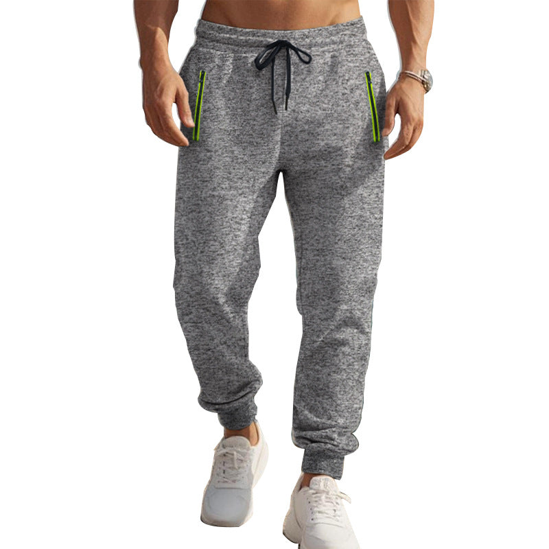 Herren Sportliche Jogginghose mit seitlichen Reißverschlusstaschen EB